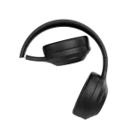 black bluetooth headphones