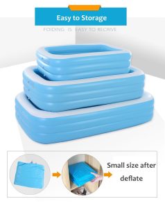 Large Size Inflatable Adult Kids Outdoor Swimming Pool