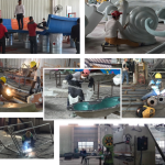 Kids Water Park Equipment 8000x8000mm Fiberglass Water Slide 3