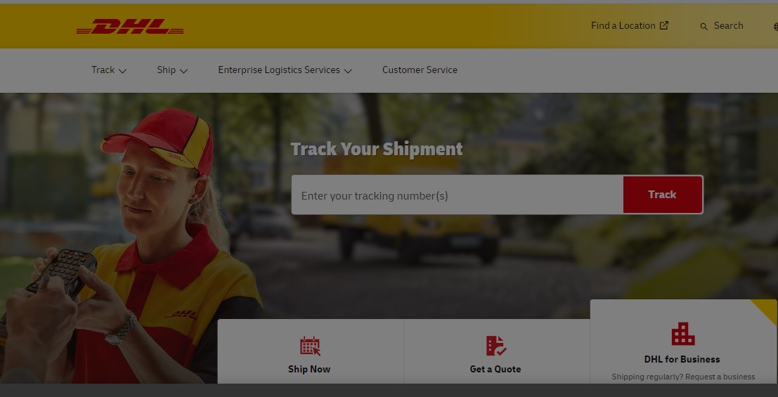 dhl shipping cost from China