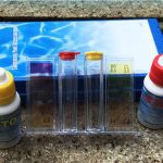 Kit de teste da água da mini piscina