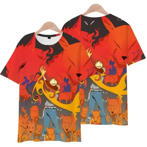 3d sublimación impresión personaje de dibujos animados anime camiseta chinapromotionalproducts 1