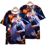 3d sublimación impresión personaje de dibujos animados anime camiseta chinapromotionalproducts 2