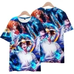 3d sublimación impresión personaje de dibujos animados anime camiseta chinapromotionalproducts 4