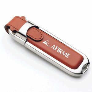 1GB Leather Flash Drive