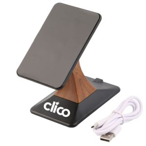 2 în 1 Mobile Wireless Charger Dock Cradle Stand