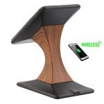 2 în 1 Mobile Wireless Charger Dock Cradle Stand Imagine 2