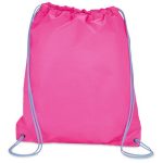 Solid Color Printing Drawstring Backpack Image 2