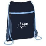 Solid Color Printing Drawstring Backpack Image 4