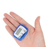 Bulk pedometer with belt clip for tracking steps