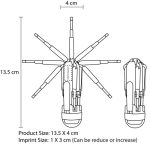 Multi 8 in 1 set di cacciaviti torcia torcia immagine 14