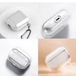 clear airpod cases with wireless charging support