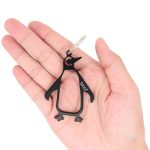 Customizable penguin keychain giveaway