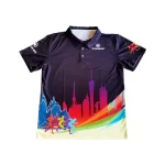 design short sleeve polyester classic fits well men polo sport shirts custom logo chinapromotionalproducts 5