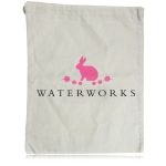 Natural Cotton Drawstring Shoe Bag Image 8