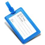 Custom Logo Shape Soft PVC Luggage Tag Image 3