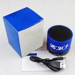 Мини портативный Bluetooth динамик с FM радио изображение 4