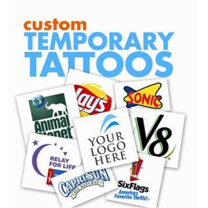 Tatuajes temporales personalizados