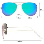 Lunettes de soleil unisexes avec verres antireflets Image 1