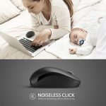 ergonomic design Noiseless Wireless Mouse