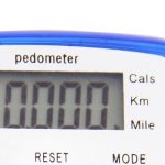 Pedometer digital aksesori kebugaran untuk pesanan dalam jumlah besar