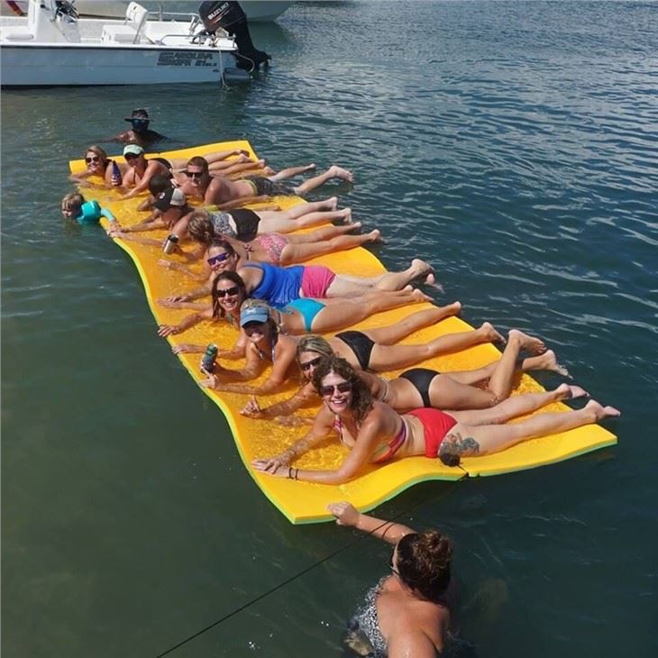 Tapete de lago flutuante