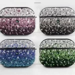 airpods 1 con strass glitterato