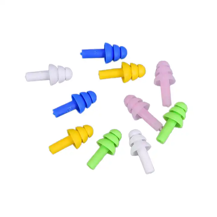 Tappi per le orecchie in silicone Isolamento acustico Protettore auricolare Anti riduzione del rumore russare Confortevole dormire Tappi per le orecchie nuoto