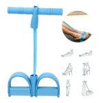 Corde de Tension Tube Fitness Chevilles Exerciseur Yoga Poignées Bande Pédale