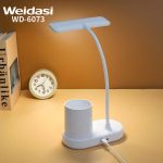 Creativity portable book student table lamp led desk lamp bedside table lamp with pen holder