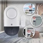 Système de sécurité domestique Détecteur magnétique sans fil Alarme porte fenêtre ouverte Alarme sécurité enfants Alarme antivol cambrioleur