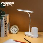 Creativity portable book student table lamp led desk lamp bedside table lamp with pen holder