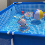 Personalizzato grande rettangolare fuori terra piscine Piscina per adulti all'aperto Backyard Garden Steel Frame Pool