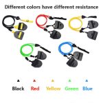Conjunto de bandas de resistência para natação com pás Corda de tração para treino em terra firme Bandas e cordas de resistência para natação