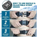 Пояс для водной аэробики Swim Flotation Belt Пояса для плавания в бассейне Оборудование для упражнений для взрослых и детей Аква-джоггинг