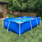 Personalizzato grande rettangolare fuori terra piscine Piscina per adulti all'aperto Backyard Garden Steel Frame Pool