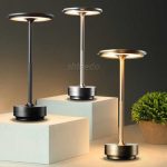 Hot Sale Dining Touch Led Hotel Bar Coffee Table Lamp Oppladbar galvanisert dekorativ bordlampe for skrivebordsbelysning