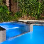 Diseño personalizado acrílico transparente al aire libre Piscina Ventas para Villa Manor