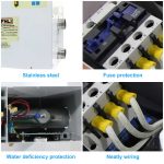 Aquecedor elétrico digital de piscinas Fenlin 5.5kw a 18kw Bomba de calor de temperatura constante para casa e piscina