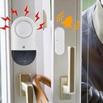 Système de sécurité domestique Détecteur magnétique sans fil Alarme porte fenêtre ouverte Alarme sécurité enfants Alarme antivol cambrioleur