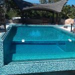 Diseño personalizado acrílico transparente al aire libre Piscina Ventas para Villa Manor