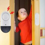 Système de sécurité domestique Détecteur magnétique sans fil Alarme porte fenêtre ouverte Alarme sécurité enfants Alarme antivol cambrioleur