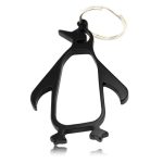 High quality metal penguin keychain