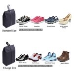 Custom Waterproof Travel Shoe Bags with Zipper  Image 2