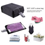 Custom Waterproof Travel Shoe Bags with Zipper  Image 5