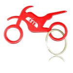 Stunt Bike Keychain With Opener