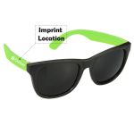 Personalized Two Tone Cool Sunglasses Image 4