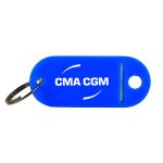 Marker Frosted Bag Tag Keychain Imagine 10