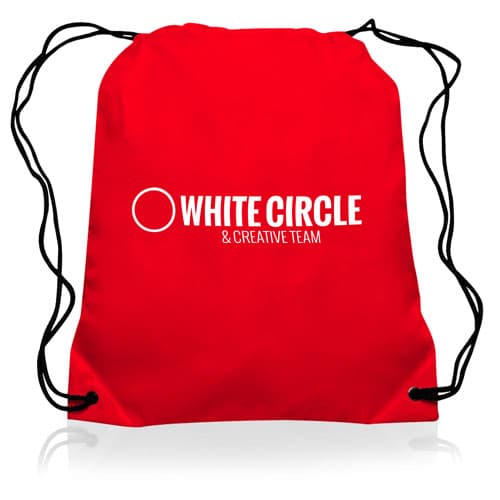 210D Polyester Custom Drawstring Bags