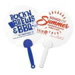 Custom Plastic Hand Fan Image 1